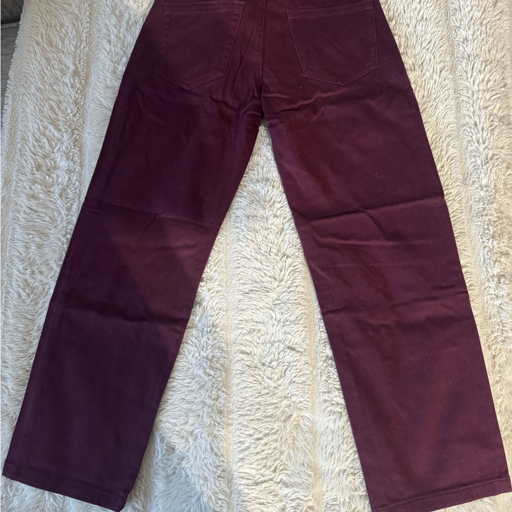 Janie and Jack Burgundy Kids Jeans